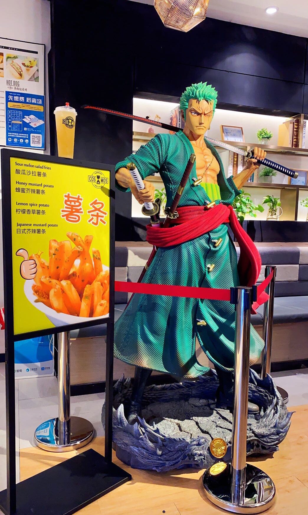 Zoro Preorder Life Size Statue مجسم زورو.