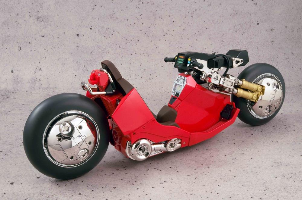 Bandai Soul Of Popynica Project BM! 1/6 Scale Die-cast Chogokin Vehicle - Akira - Kaneda Bike Motorcycle (Revival Edition)