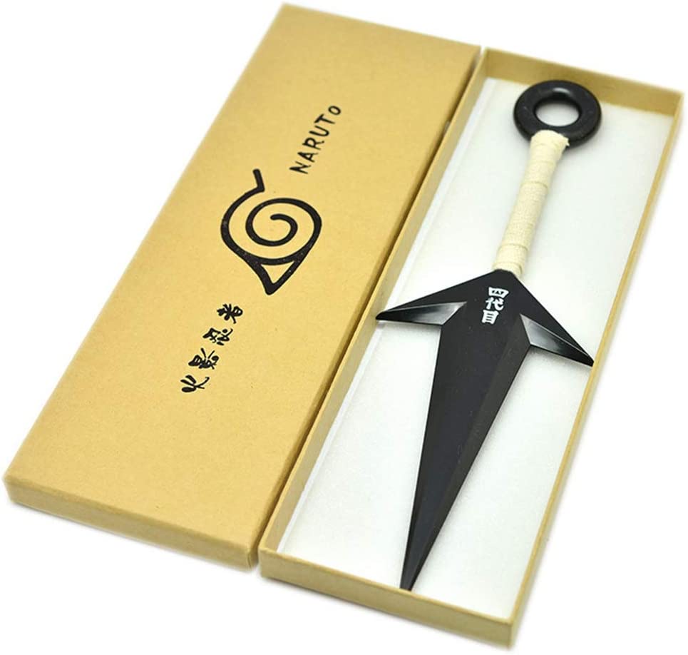 Naruto Big white color Kunai 4th Hokage minato PVC Cosplay accessories ناروتو كوناي بلاستيك حجم كبير