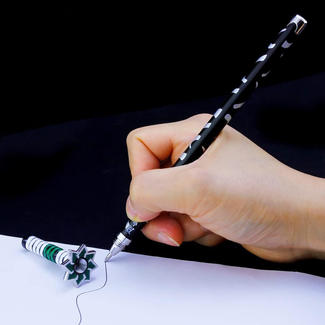 Demon Slayer Kimetsu No Yaiba Signature Pen Samurai Sword Katana sanemi shinazugawa accessories قاتل الشياطين قلم كتابة بشكل سيف سانمي