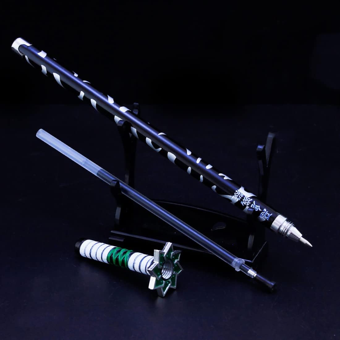 Demon Slayer Kimetsu No Yaiba Signature Pen Samurai Sword Katana sanemi shinazugawa accessories قاتل الشياطين قلم كتابة بشكل سيف سانمي