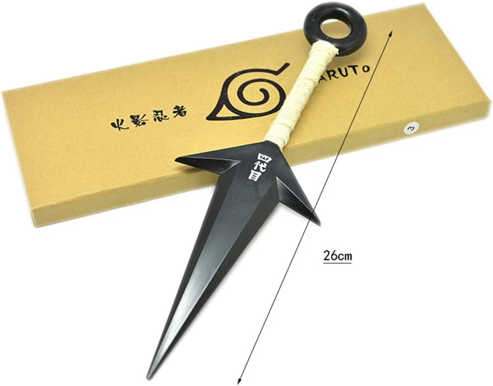 Naruto Big white color Kunai 4th Hokage minato PVC Cosplay accessories ناروتو كوناي بلاستيك حجم كبير