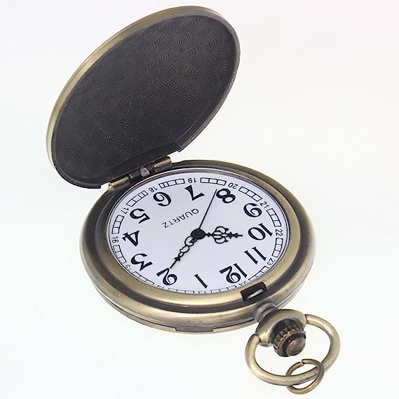 Pocket Watch Quartz Necklace Bleach Anime Hollow Mask Ichigo accessories ساعة جيب كوارتز أنمي بليش قناع إيشيقو الهالو