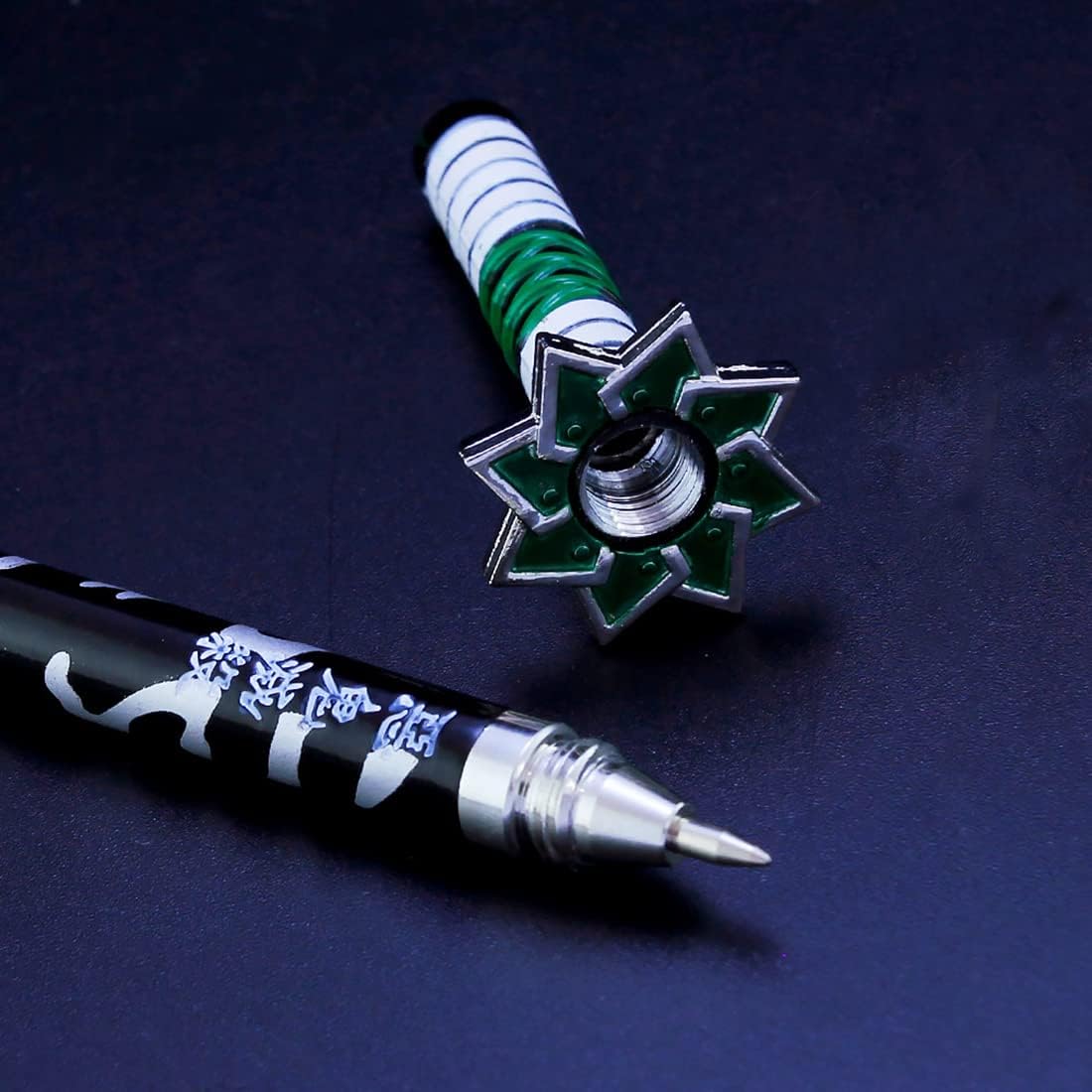 Demon Slayer Kimetsu No Yaiba Signature Pen Samurai Sword Katana sanemi shinazugawa accessories قاتل الشياطين قلم كتابة بشكل سيف سانمي
