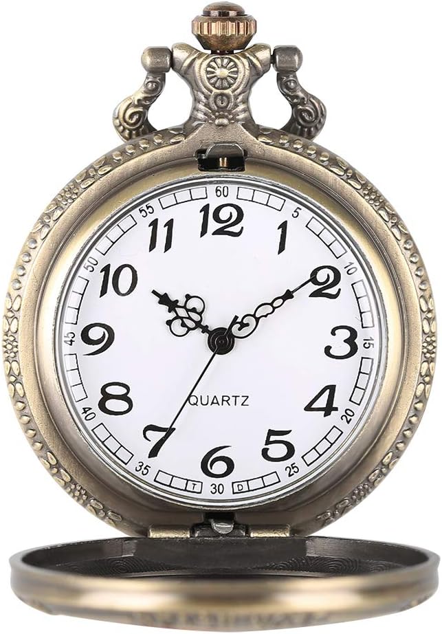 Pocket Watch Quartz Necklace Death Note Anime L accessories ساعة جيب كوارتز أنمي ديث نوت شخصية إل