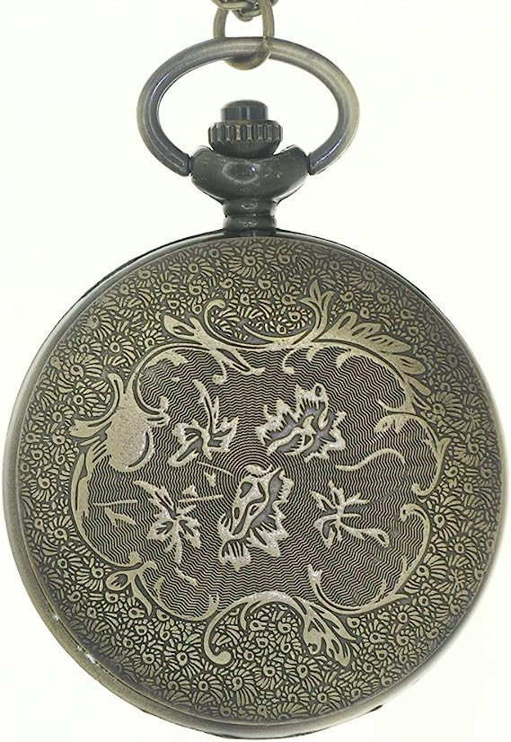 Pocket Watch quartz necklace Game of Thrones House Targaryen accessories ساعة جيب كوارتز جيم أوف ثرونز