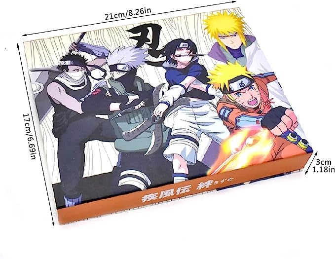 Naruto Ninja Tools Metal Kunai Box Set 6 Piece accessories ناروتو طقم كوناي 6 قطع