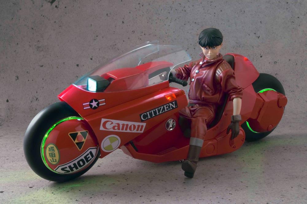 Bandai Soul Of Popynica Project BM! 1/6 Scale Die-cast Chogokin Vehicle - Akira - Kaneda Bike Motorcycle (Revival Edition)