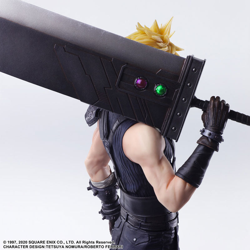 Final Fantasy VII REMAKE STATIC ARTS Cloud Strife مجسم كلاود فاينال فانتاسي 7 ريميك