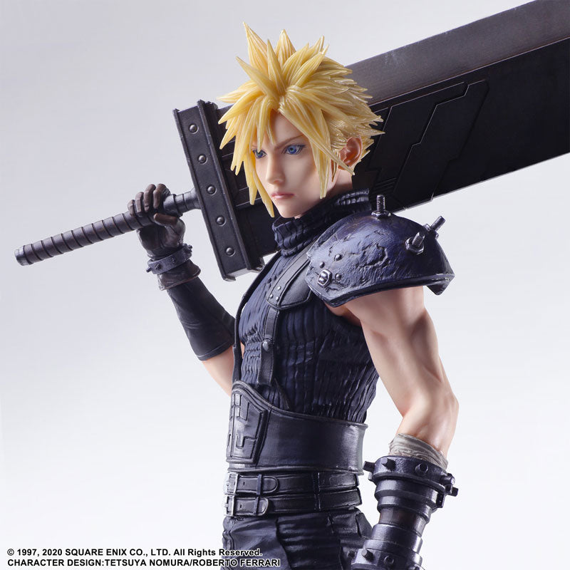 Final Fantasy VII REMAKE STATIC ARTS Cloud Strife مجسم كلاود فاينال فانتاسي 7 ريميك