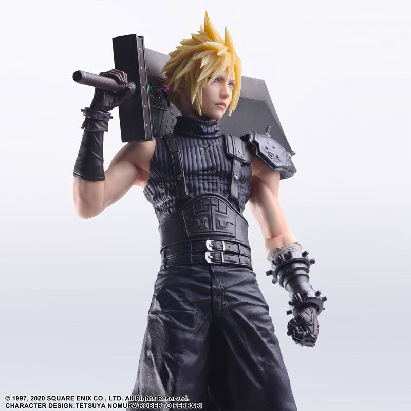 Final Fantasy VII REMAKE STATIC ARTS Cloud Strife مجسم كلاود فاينال فانتاسي 7 ريميك