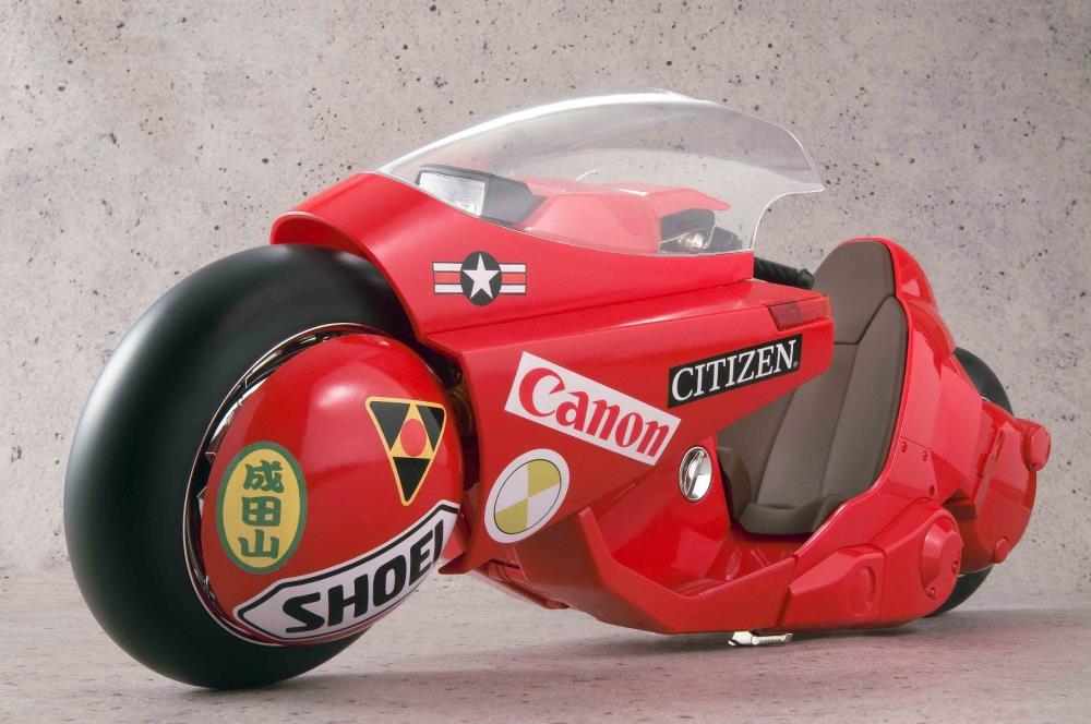 Bandai Soul Of Popynica Project BM! 1/6 Scale Die-cast Chogokin Vehicle - Akira - Kaneda Bike Motorcycle (Revival Edition)