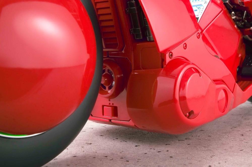 Bandai Soul Of Popynica Project BM! 1/6 Scale Die-cast Chogokin Vehicle - Akira - Kaneda Bike Motorcycle (Revival Edition)