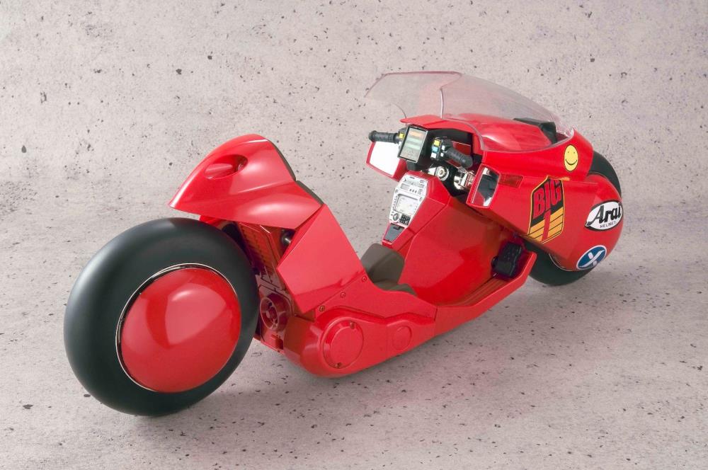 Bandai Soul Of Popynica Project BM! 1/6 Scale Die-cast Chogokin Vehicle - Akira - Kaneda Bike Motorcycle (Revival Edition)