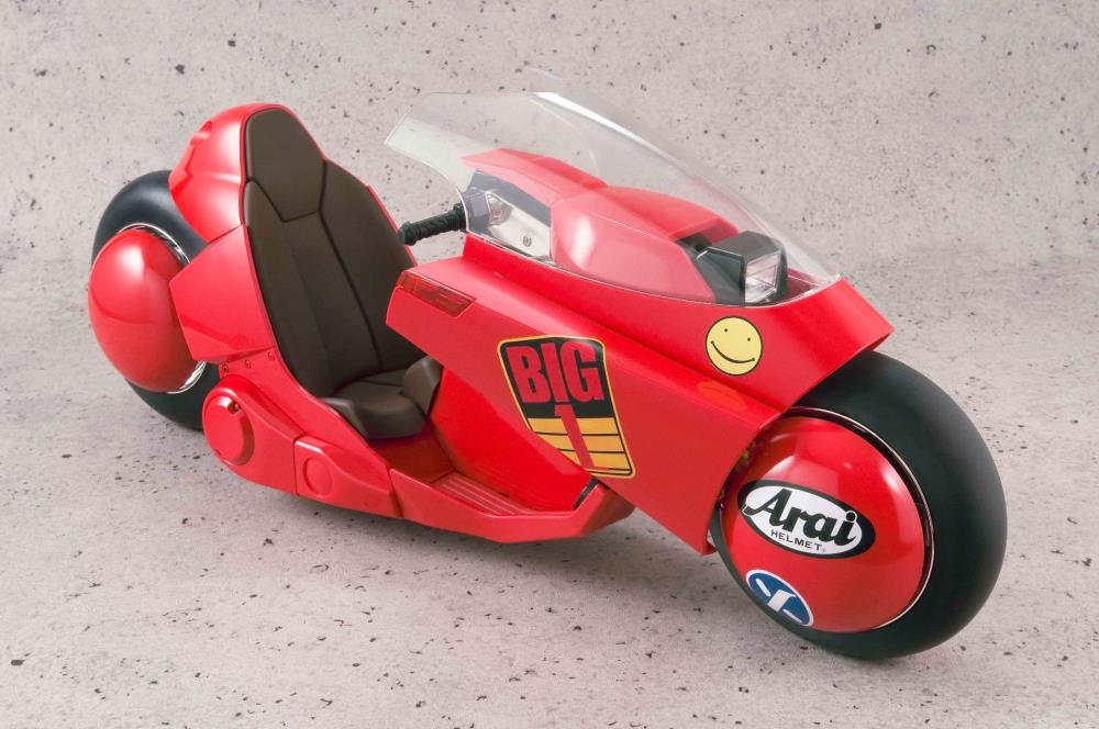 Bandai Soul Of Popynica Project BM! 1/6 Scale Die-cast Chogokin Vehicle - Akira - Kaneda Bike Motorcycle (Revival Edition)