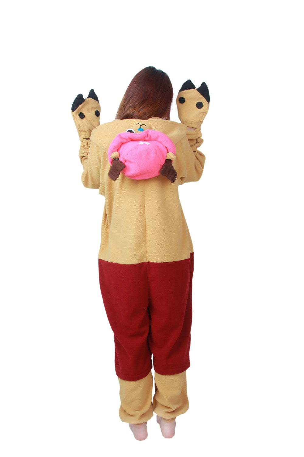 Onesies  ملابس شوبا من مسلسل ون بييس كوسبلاي ملابس تنكريه بيجامة قطعة واحدة بتصميم حيوانات للكبار ملابس نوم بقلنسوة، ملابس منزل للهالوين والاحتفالات