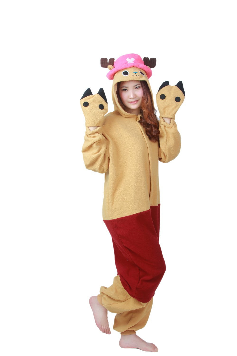 Onesies  ملابس شوبا من مسلسل ون بييس كوسبلاي ملابس تنكريه بيجامة قطعة واحدة بتصميم حيوانات للكبار ملابس نوم بقلنسوة، ملابس منزل للهالوين والاحتفالات