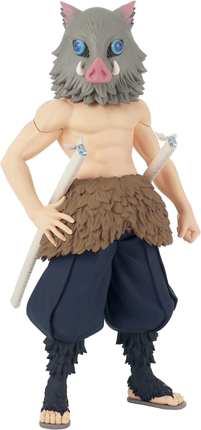 Banpresto Demon Slayer Kimetsu no Yaiba Grandista Inosuke Hashibira Figure مجسم انوسكي قاتل الشياطين