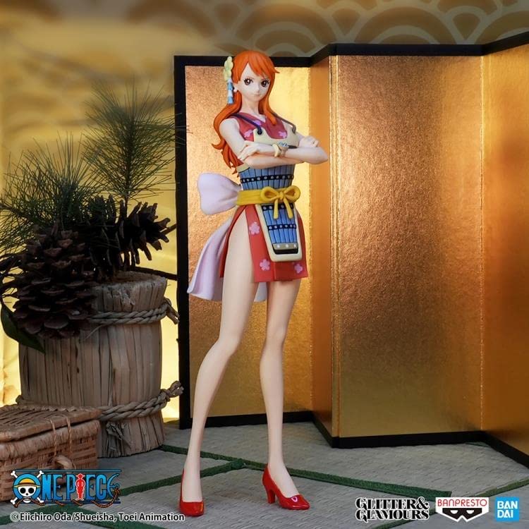 Banpresto - One Piece - GLITTER & GLAMOURS - NAMI WANOKUNI STYLE-Ⅱ (ver.A)   مجسم نامي
