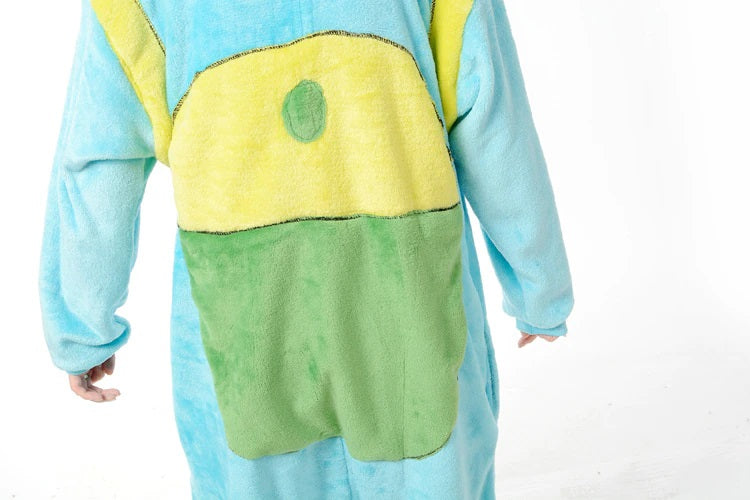 Onesies  ملابس فين كوسبلاي ملابس تنكريهبيجامة قطعة واحدة بتصميم حيوانات للكبار ملابس نوم بقلنسوة، ملابس منزل للهالوين والاحتفالات