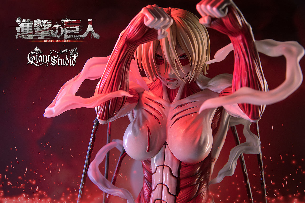 Attack on Titan - Giant Studio The Female Titan Resin Statue مجسم العملاق المرأة