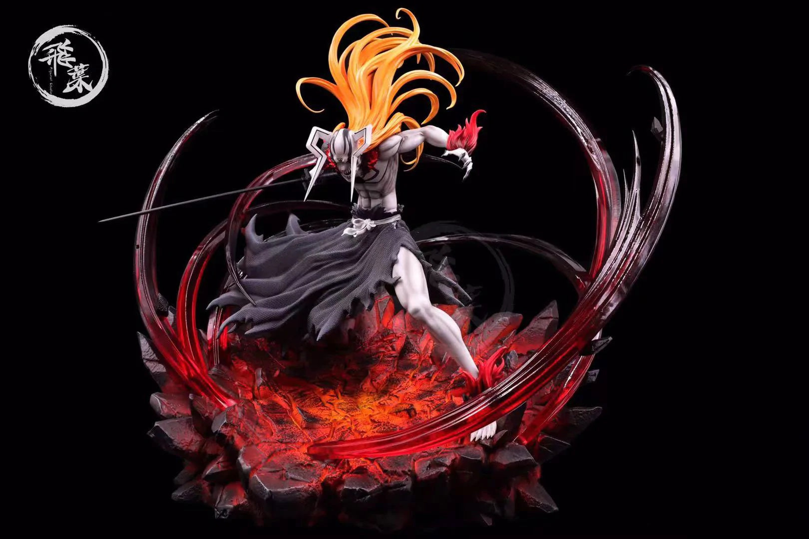 Bleach Kurosaki Ichigo Flyleaf studio Resin Statue مجسم إيشيقو
