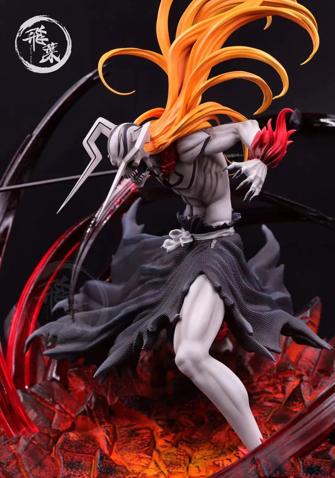 Bleach Kurosaki Ichigo Flyleaf studio Resin Statue مجسم إيشيقو