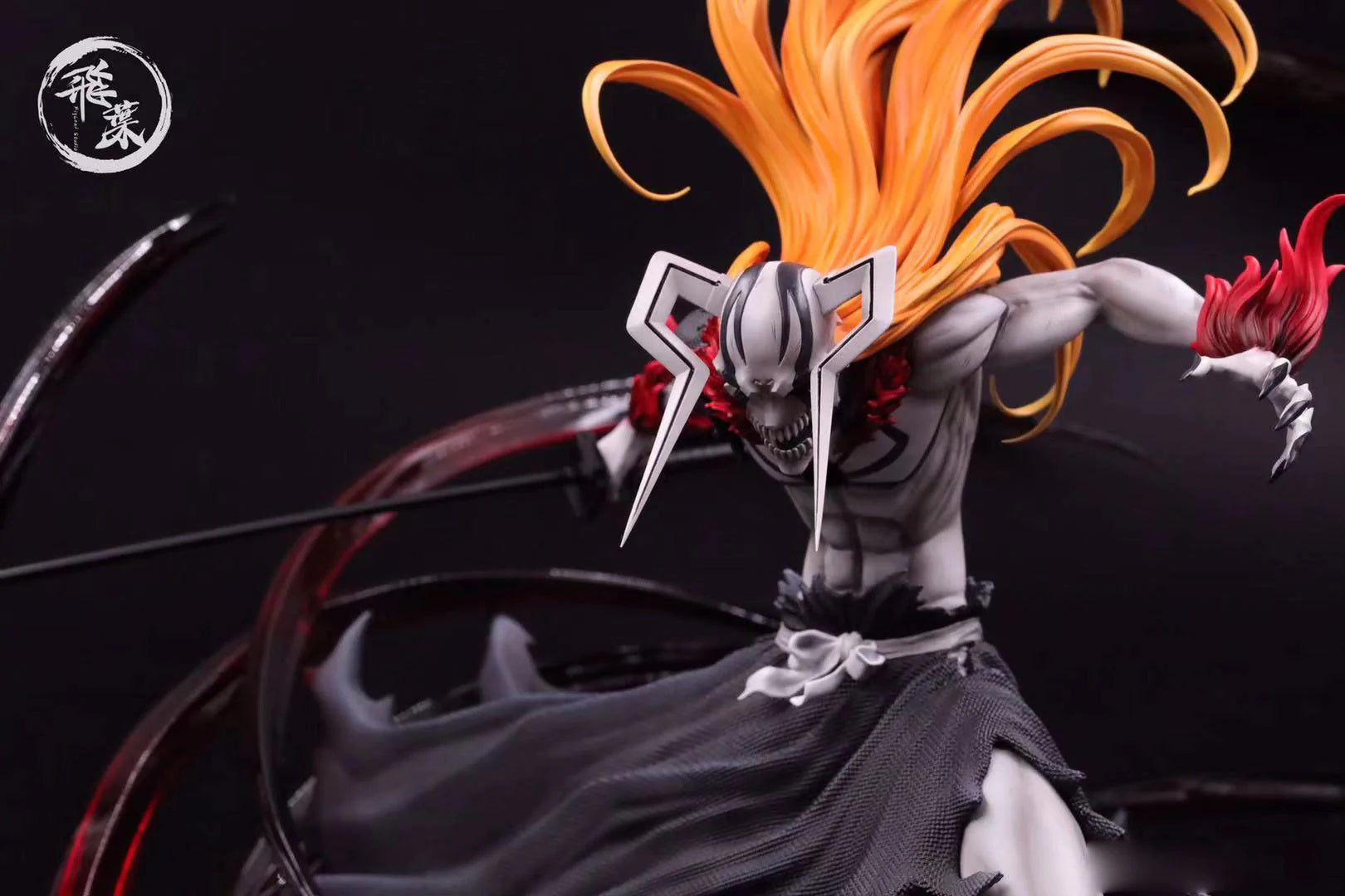 Bleach Kurosaki Ichigo Flyleaf studio Resin Statue مجسم إيشيقو