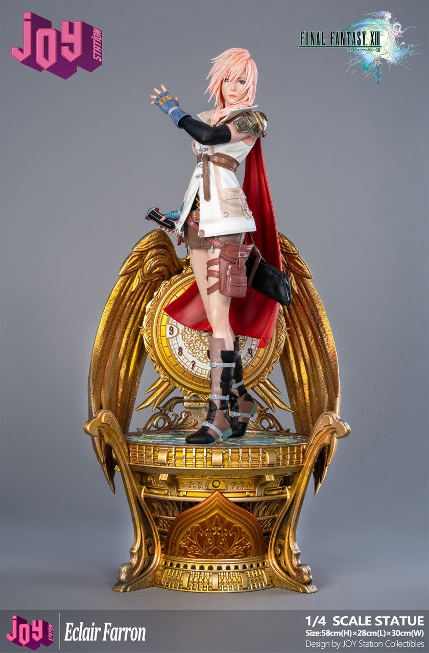 Final Fantasy 13 XIII - LIGHTNING JOY STATION Resin Statue مجسم لايتينج فاينال فانتاسي 13