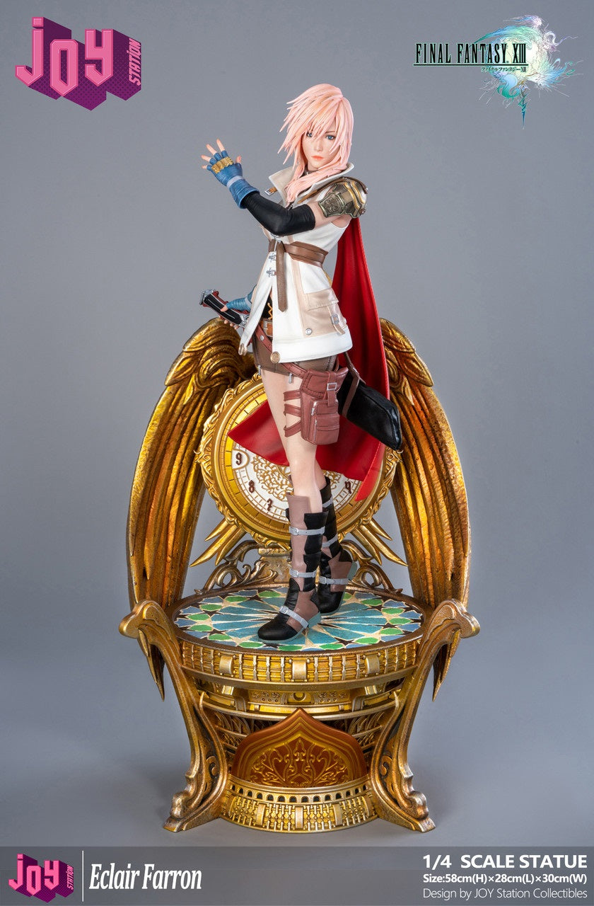 Final Fantasy 13 XIII - LIGHTNING JOY STATION Resin Statue مجسم لايتينج فاينال فانتاسي 13