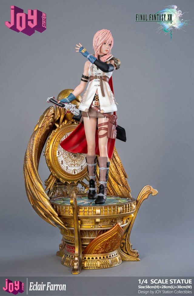 Final Fantasy 13 XIII - LIGHTNING JOY STATION Resin Statue مجسم لايتينج فاينال فانتاسي 13