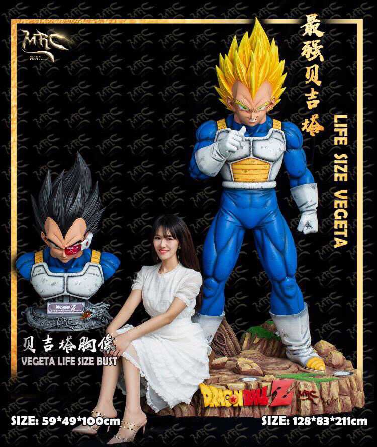 Vegeta Life Size Statue Preorder مجسم فيجيتا.