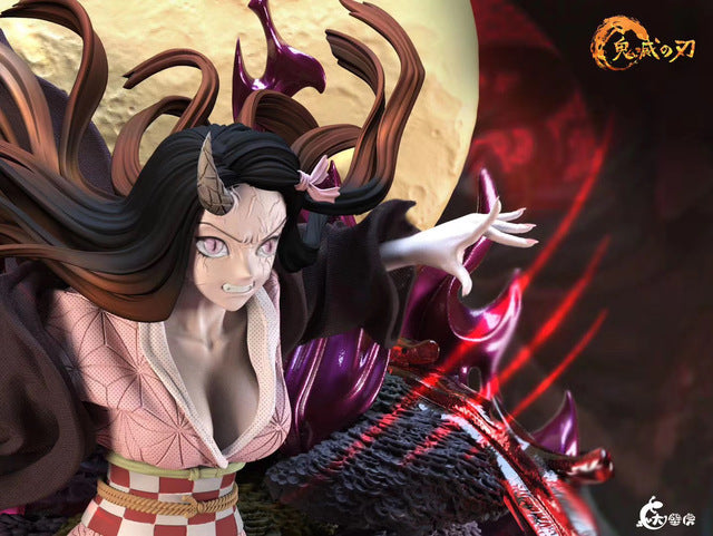 Demon Slayer kemitsu no yaiba Nezuko Kamado Big Gecko studio Resin Statue مجسم نيزيكو