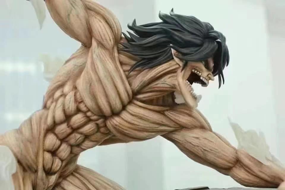 Attack on Titan - Eren Jaeger Titan CHIKARA COLLECTIBLES Resin Statue مجسم إيرين العملاق