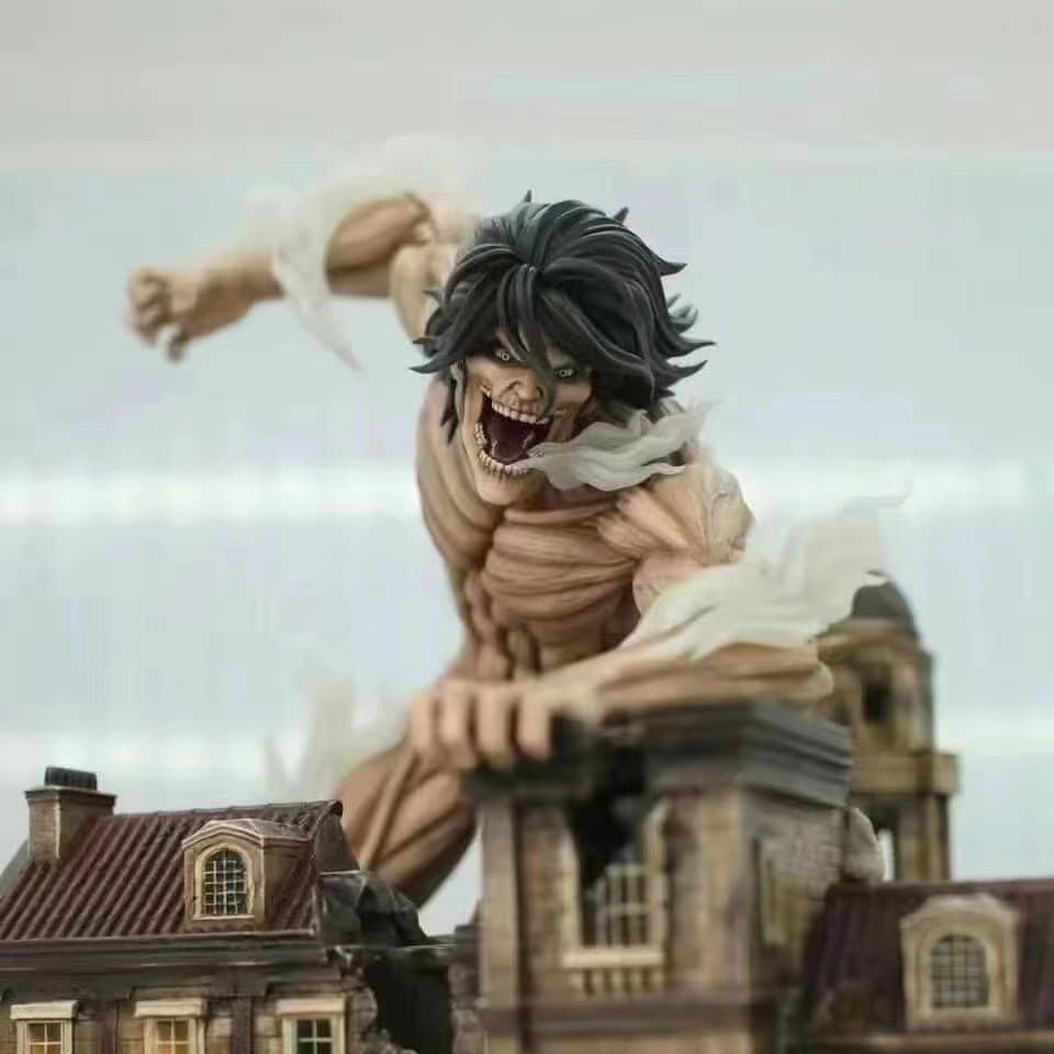 Attack on Titan - Eren Jaeger Titan CHIKARA COLLECTIBLES Resin Statue مجسم إيرين العملاق