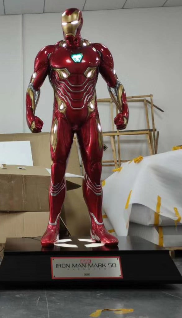 Iron Man Preorder Life Size Statue مجسم أيرون مان.