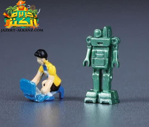 Tetsujin 28 & Black Ox Figures Robots 80's مجسم رعد العملاق.