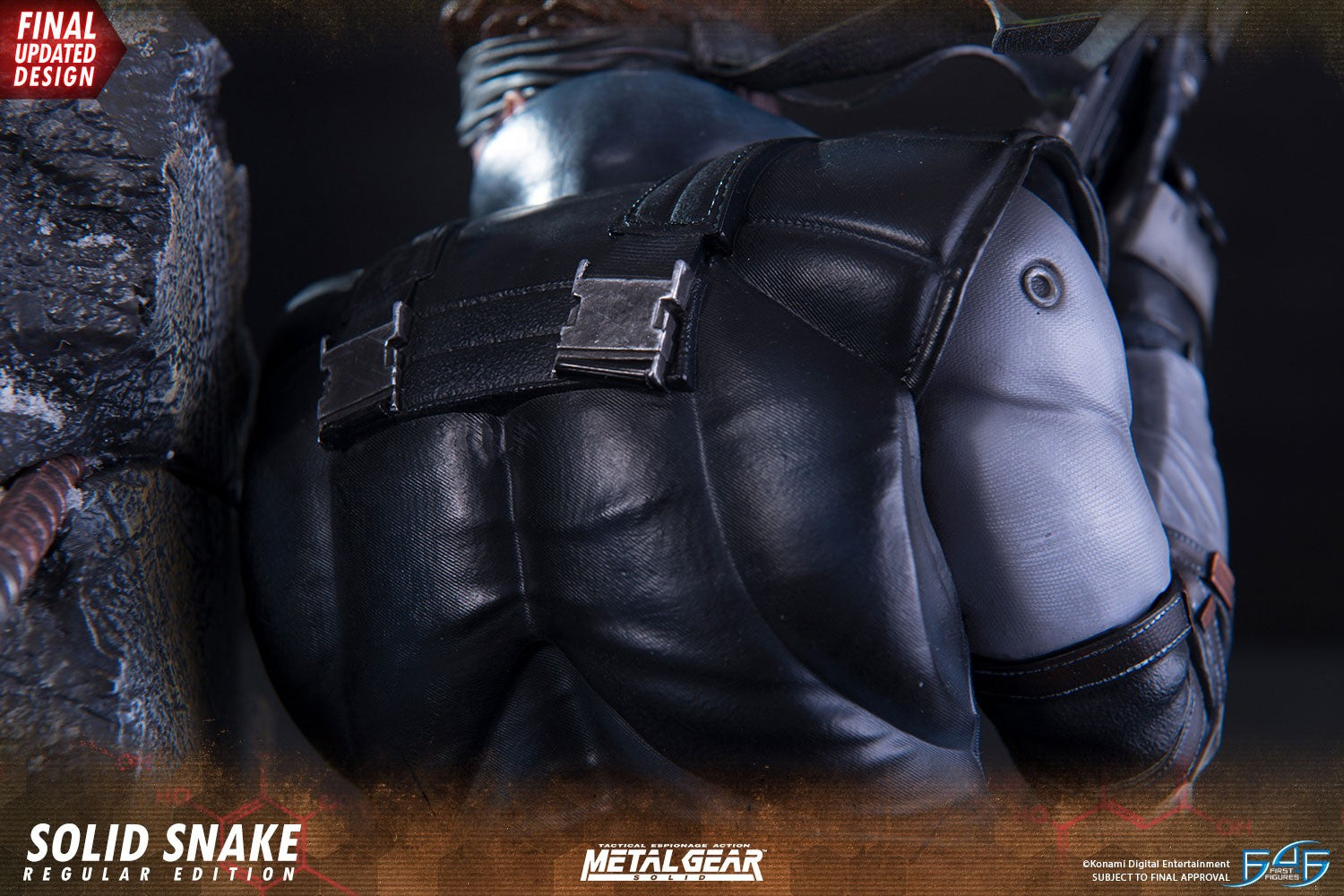 Metal Gear Solid - SOLID SNAKE (REGULAR) F4F Resin Statue مجسم سوليد سنيك