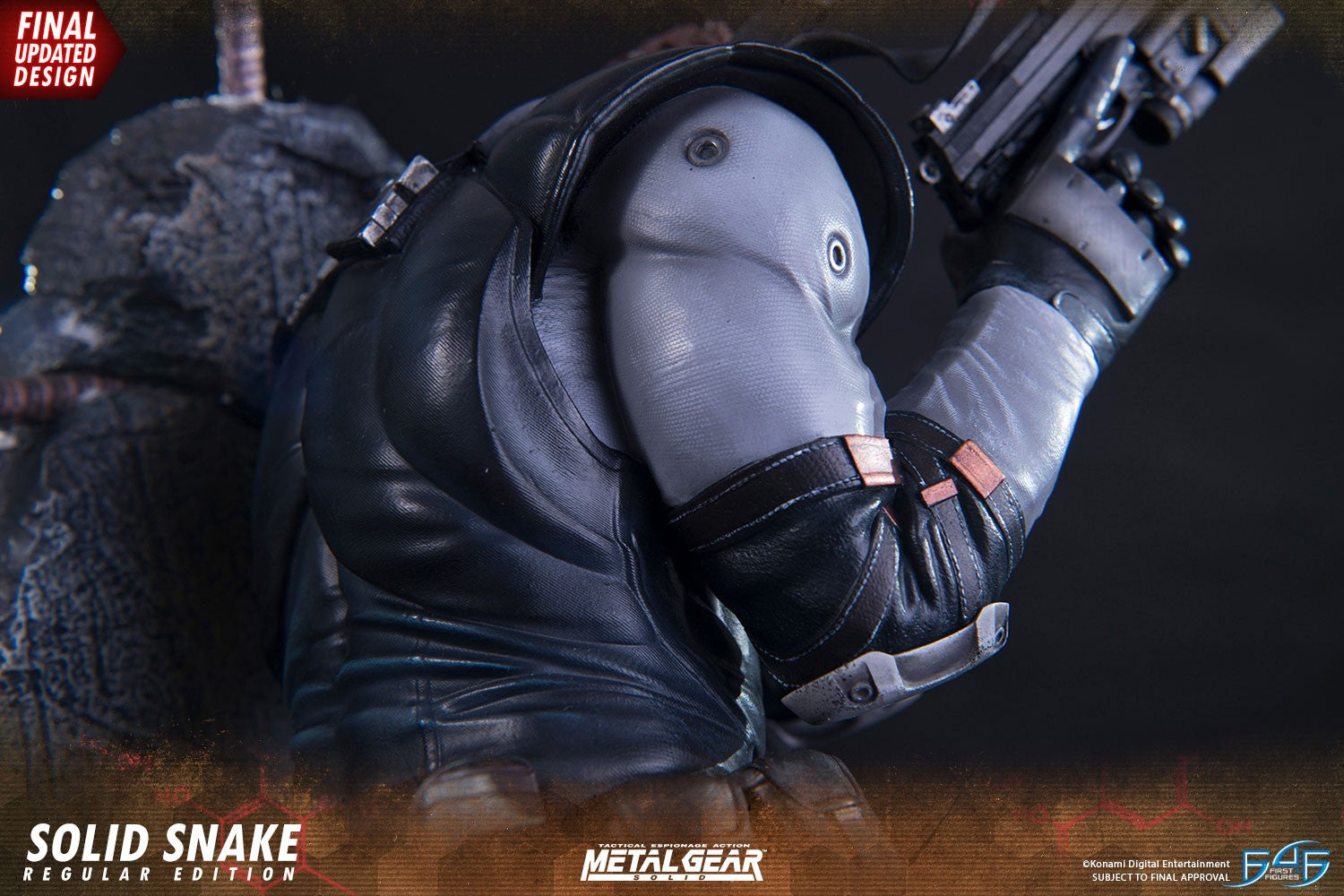 Metal Gear Solid - SOLID SNAKE (REGULAR) F4F Resin Statue مجسم سوليد سنيك