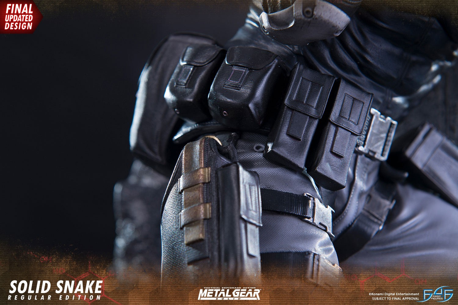 Metal Gear Solid - SOLID SNAKE (REGULAR) F4F Resin Statue مجسم سوليد سنيك