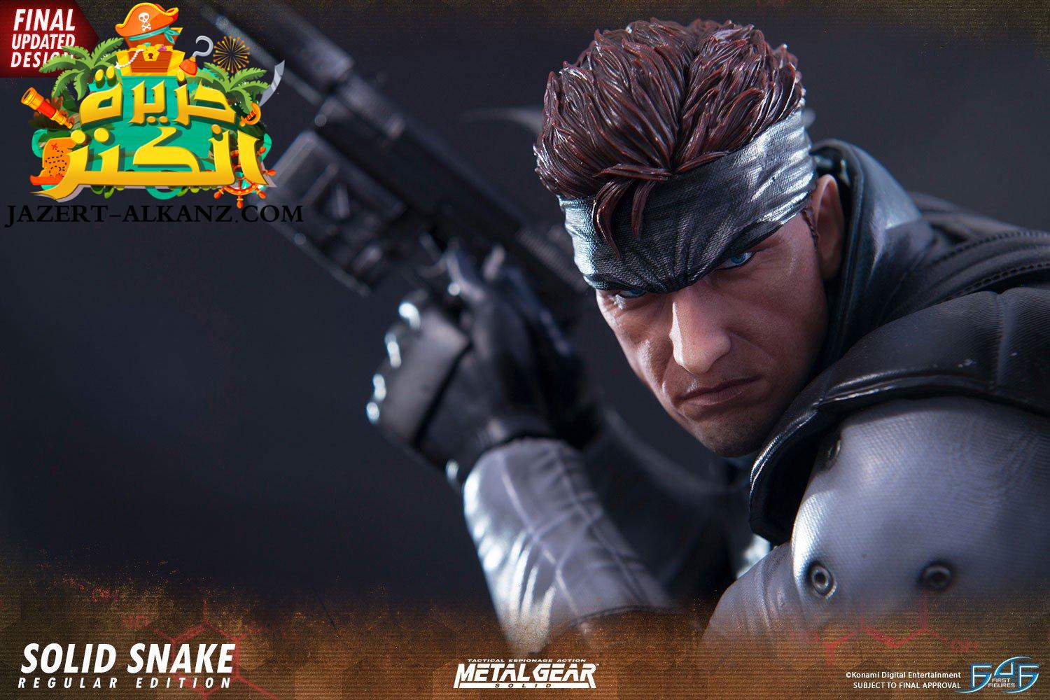 SOLID SNAKE Figures Games مجسم سوليد سنيك.