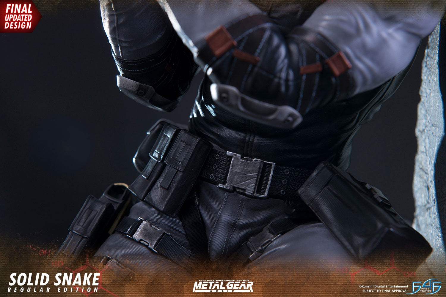 Metal Gear Solid - SOLID SNAKE (REGULAR) F4F Resin Statue مجسم سوليد سنيك