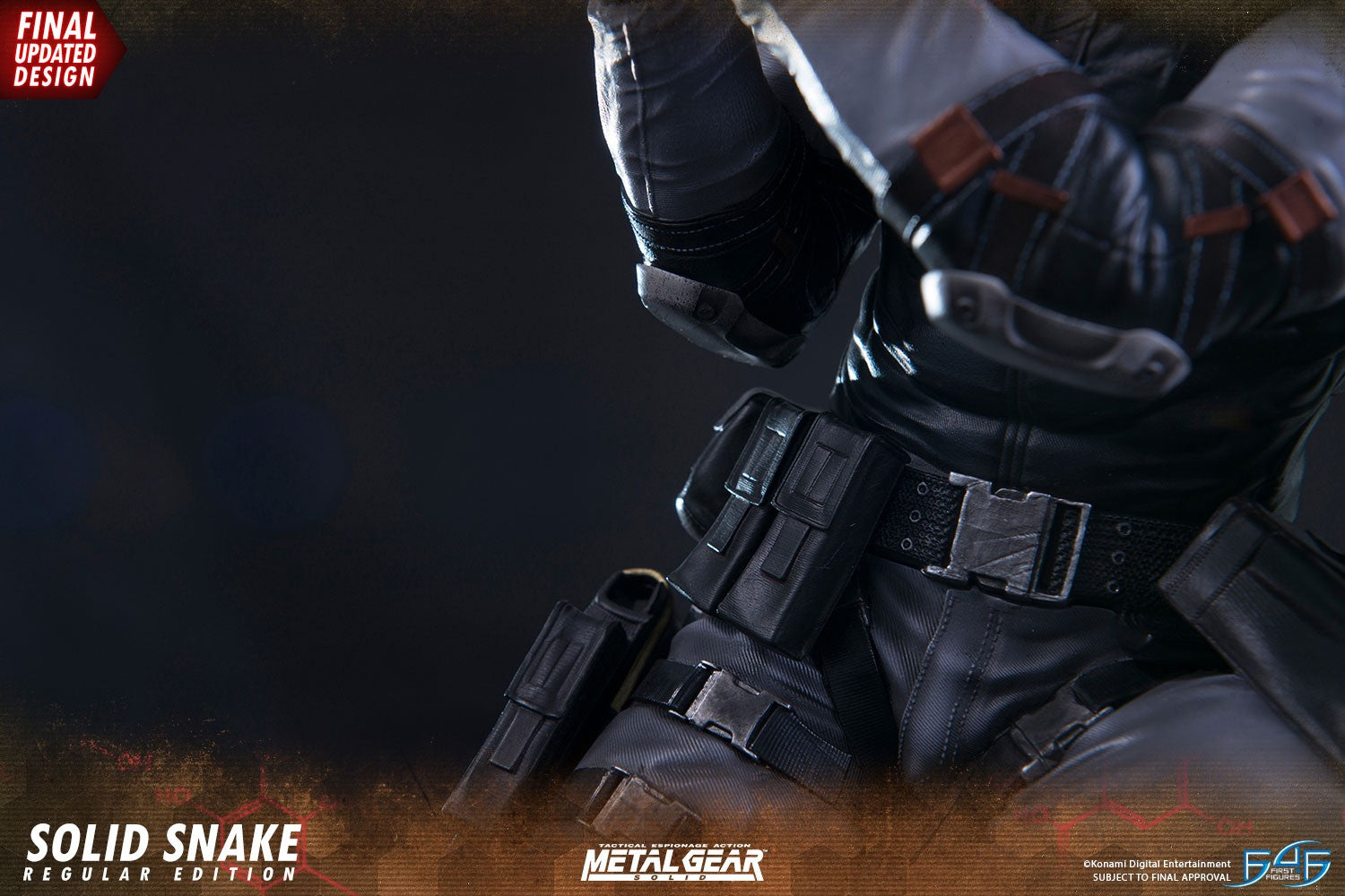 Metal Gear Solid - SOLID SNAKE (REGULAR) F4F Resin Statue مجسم سوليد سنيك