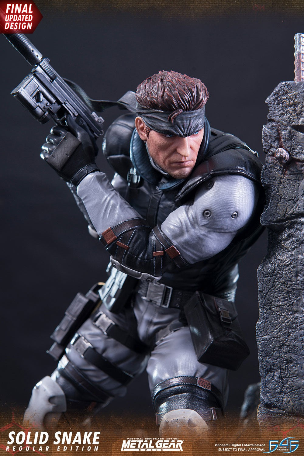 Metal Gear Solid - SOLID SNAKE (REGULAR) F4F Resin Statue مجسم سوليد سنيك