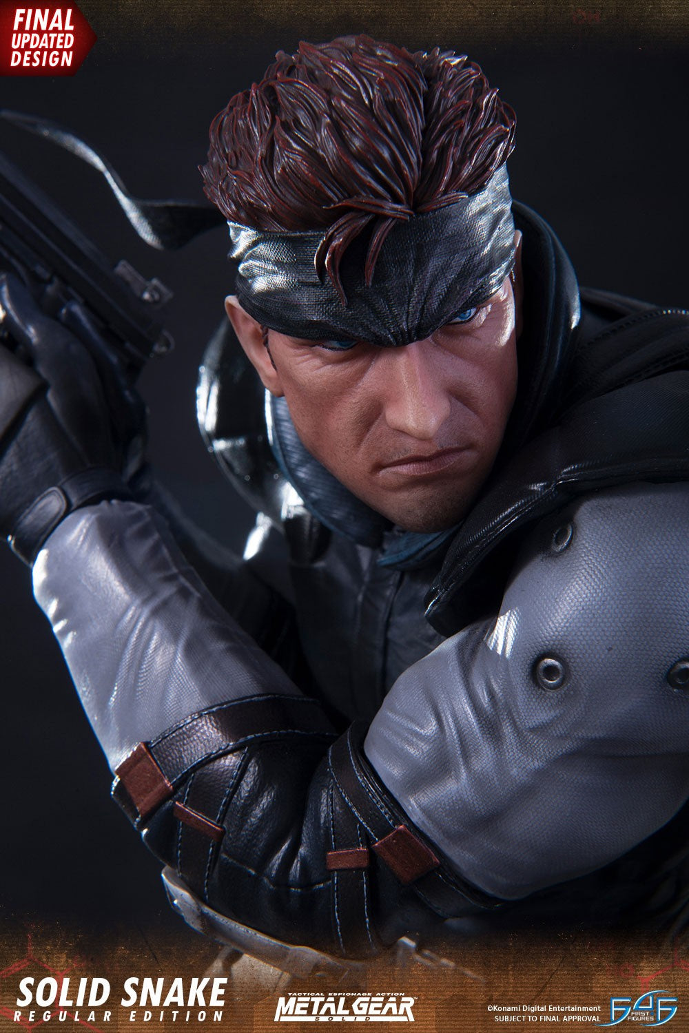 Metal Gear Solid - SOLID SNAKE (REGULAR) F4F Resin Statue مجسم سوليد سنيك