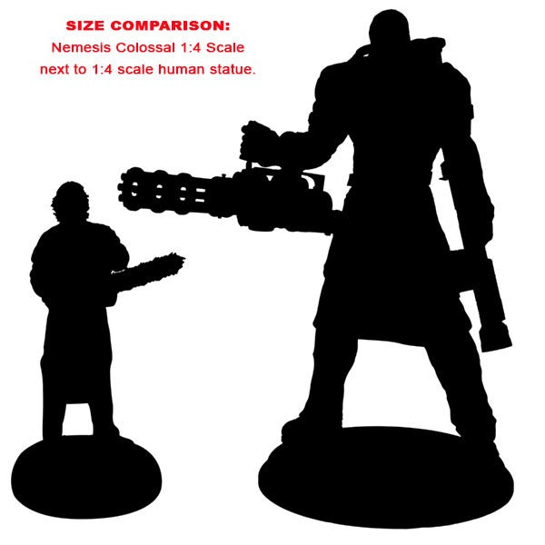 Resident Evil 3 - Nemesis Colossal 1/4 Resin Statue مجسم نيميسيس