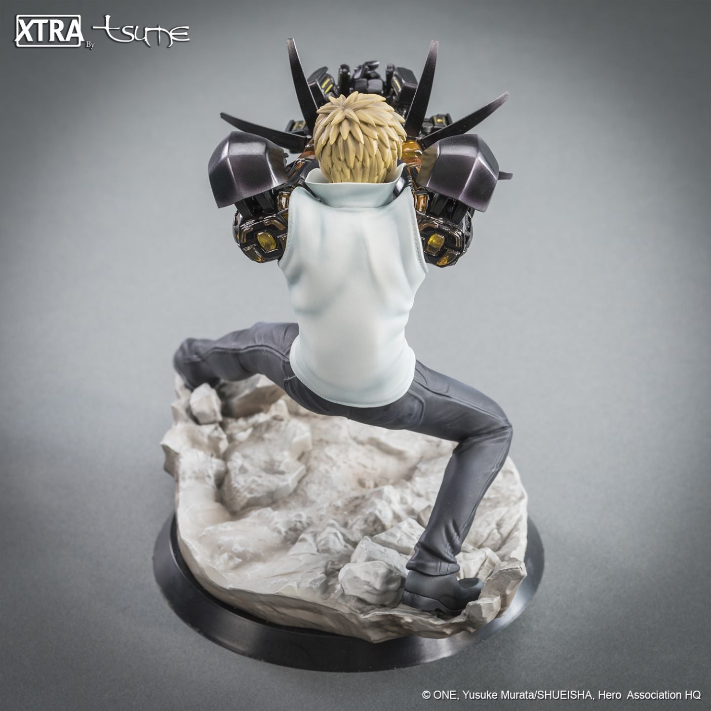 ONE PUNCH MAN Saitama Xtra + Genos Xtra By Tsume Figure statue مجسم سايتاما و جينوس